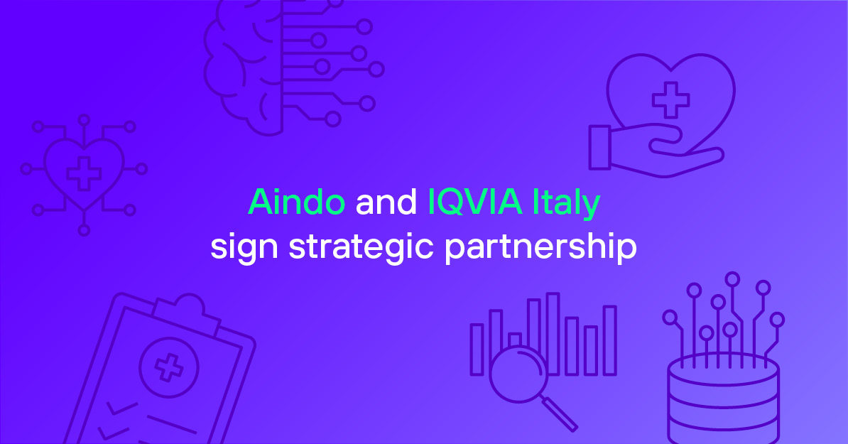 Aindo and IQVIA Italy sign strategic partnership to accelerate the adoption of synthetic health data